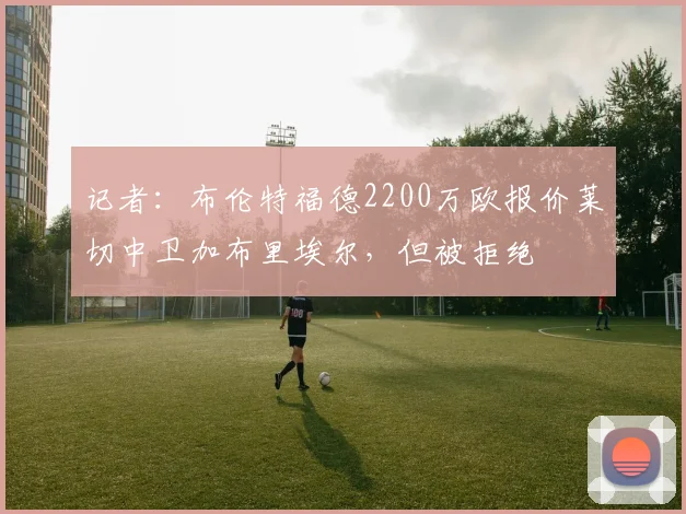 记者：布伦特福德2200万欧报价莱切中卫加布里埃尔，但被拒绝